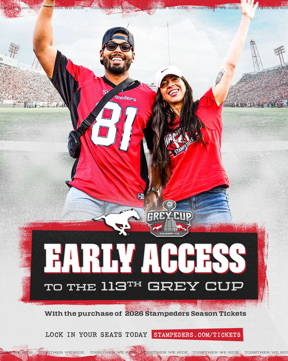 2026 Stampeders Season Tickets