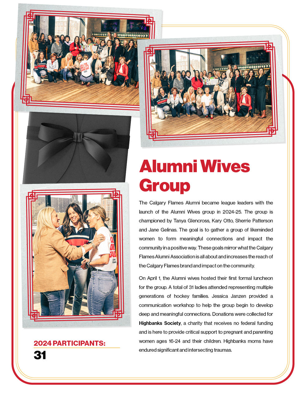 Calgary Flames Alumni Community Report