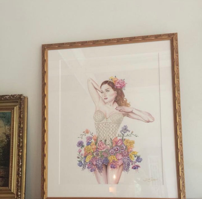 Floral Ballerina