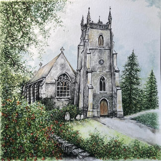 Watercolor Painting: Feltwell
