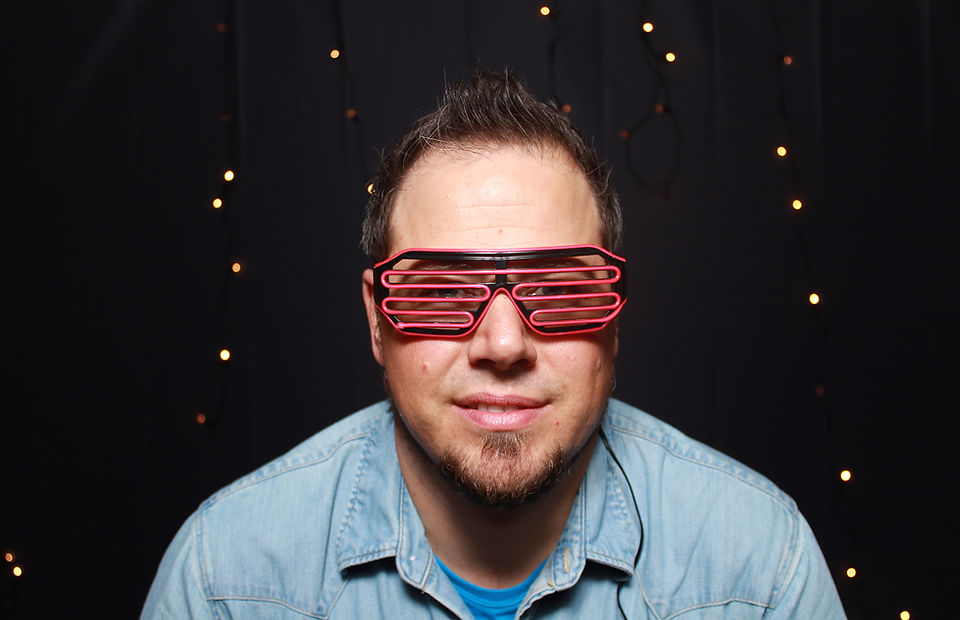 Party Foto, Sonnenbrille