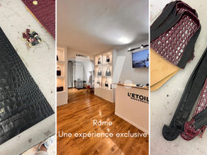 Expérience de création de sac proposée par Naquist à l'Atelier L’Étoile