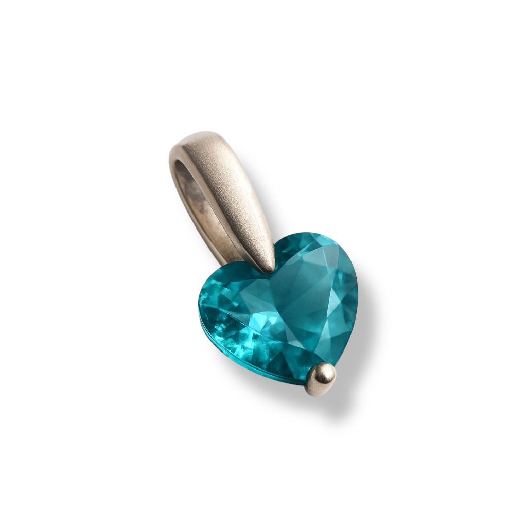 Blue Heart Pendant