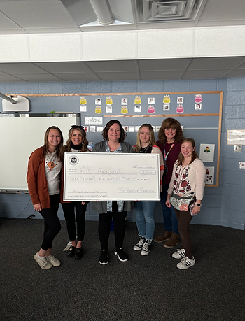 funds from a THF grant will go toward the purchase of an early literacy program to teach necessary skills to students