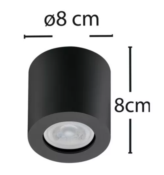 Miniatura: Aplique de techo 831 plástico blanco