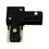 Miniatura: Conector en L para riel negro