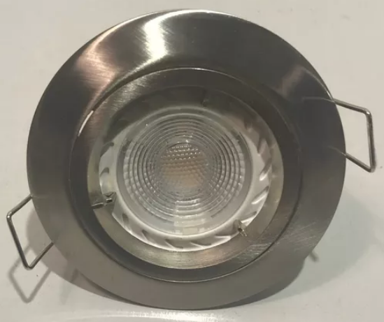 Embutido redondo sin movimiento 277604 níquel