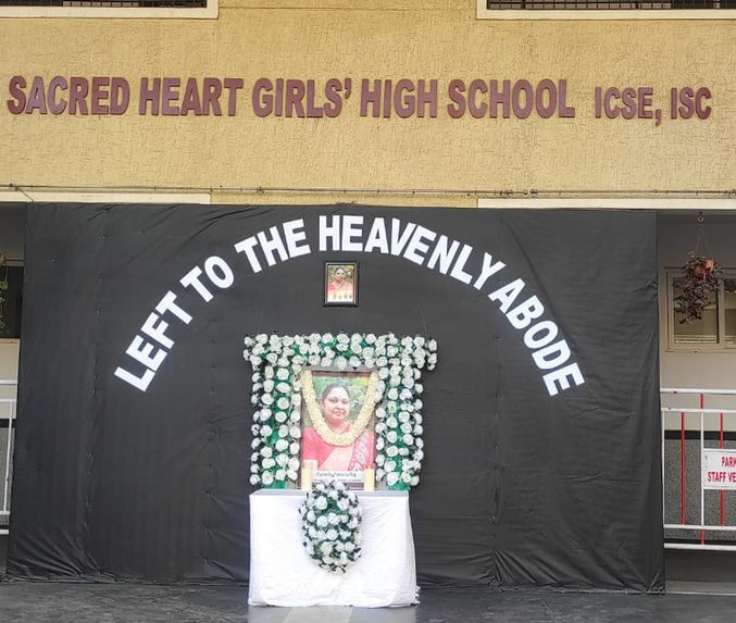 Memorial Service in Loving Memory of our Beloved Teacher - Ms Pamela Raj