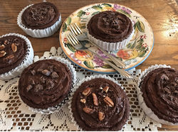 Double Chocolate Chip Brownies With Walnuts