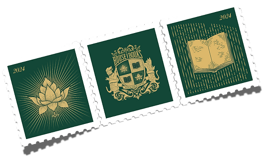 brand mockup - stamp stickers