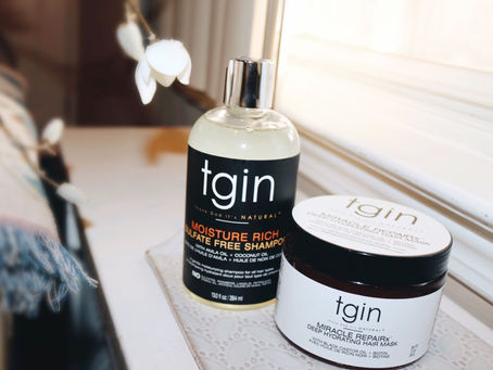 Natural Hair Care: Wash Day Featuring TGIN Products