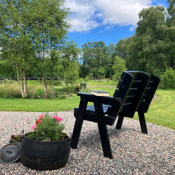 Outdoor living. Sitting area.