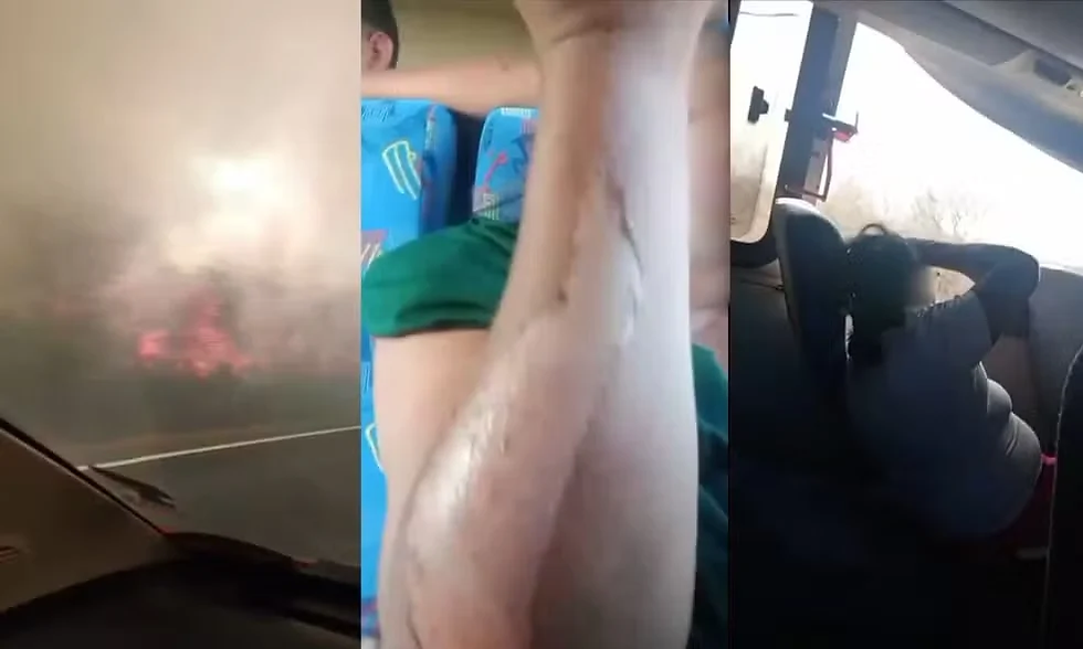 Após 11 dias, morre jovem de 22 anos que ficou ferida em incêndio em vegetação que atingiu ônibus na Bahia.