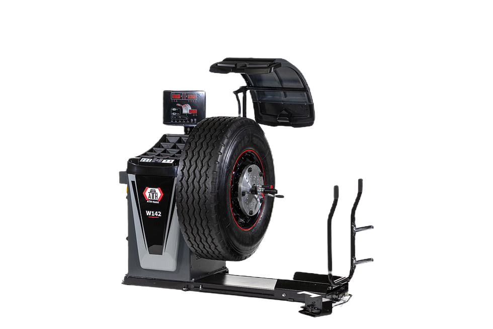 ATH W142 Vyvažovačka kol pro nákladní automobily 24", LED ukazatel, manuál 2D