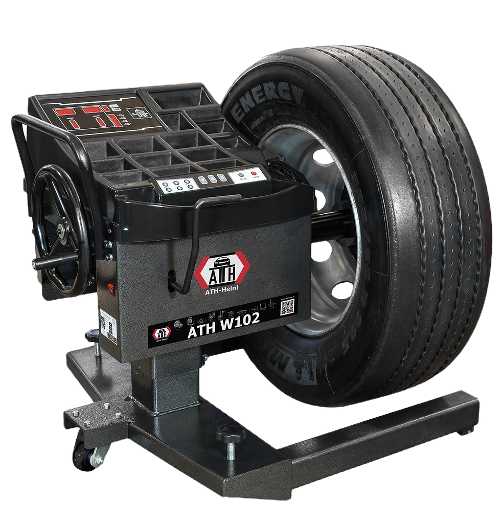 ATH W102 Vyvažovačka kol pro nákladní automobily 24", LED ukazatel, manuální