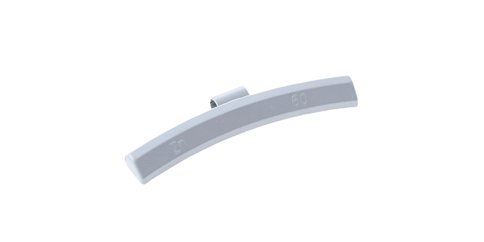 Miniatura: ALU Naklepávací závaží pro PCV na ALU disky, ZINEK, šedé (5-60 g)