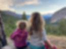 Nova & Ainslee looking over Rimrock.jpg