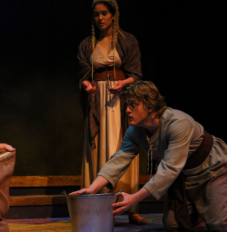 Deven Runge as Cleon in Pericles at Slippery Rock University