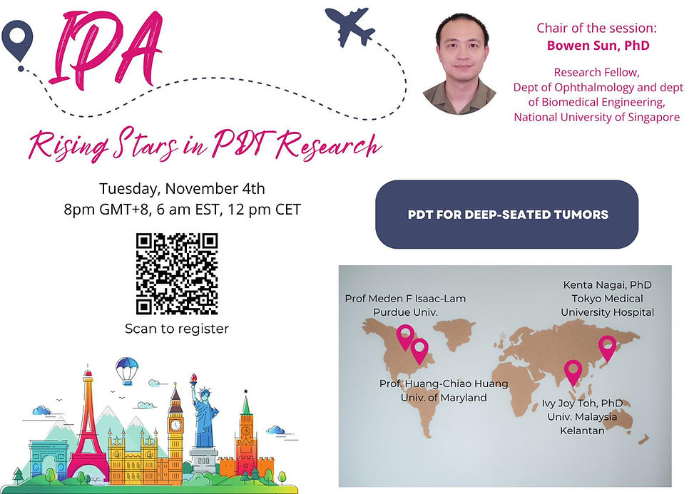 Webinar for PDT for Deep-Seated Tumor 2025