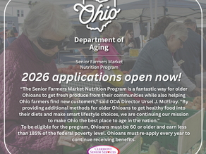 Applications for 2026 Senior Farmers Market Nutrition Program Now Available