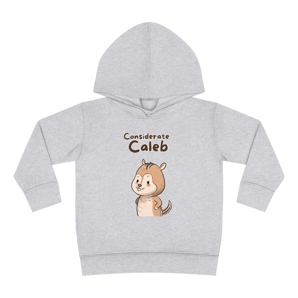 Thumbnail: Considerate Caleb - Toddler Pullover Fleece Hoodie