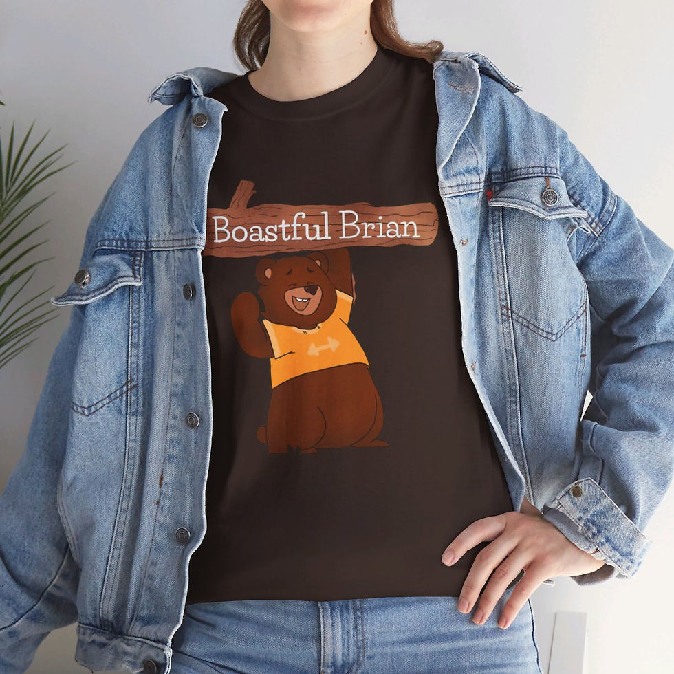 Thumbnail: Boastful Brian - Unisex Heavy Cotton Tee