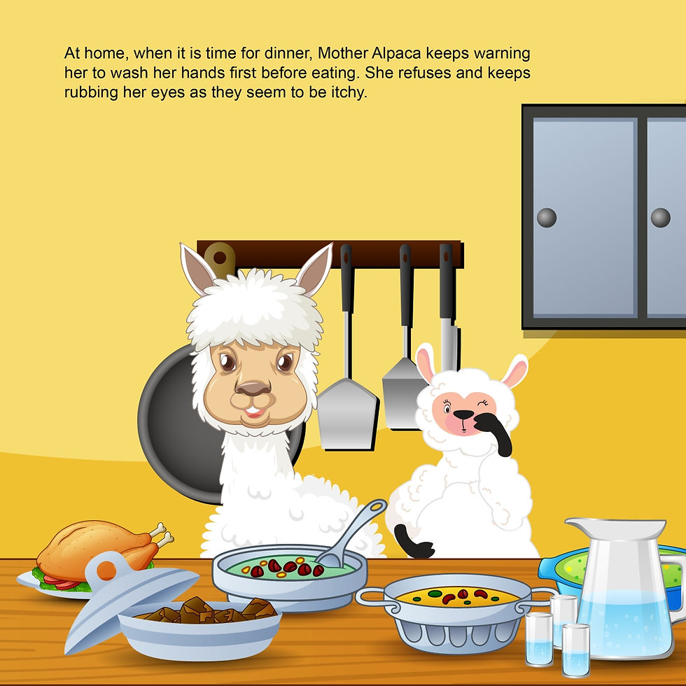 Thumbnail: Ailing Abby: A story about a sick alpaca (An Alphabet Series of Animals Book 1)