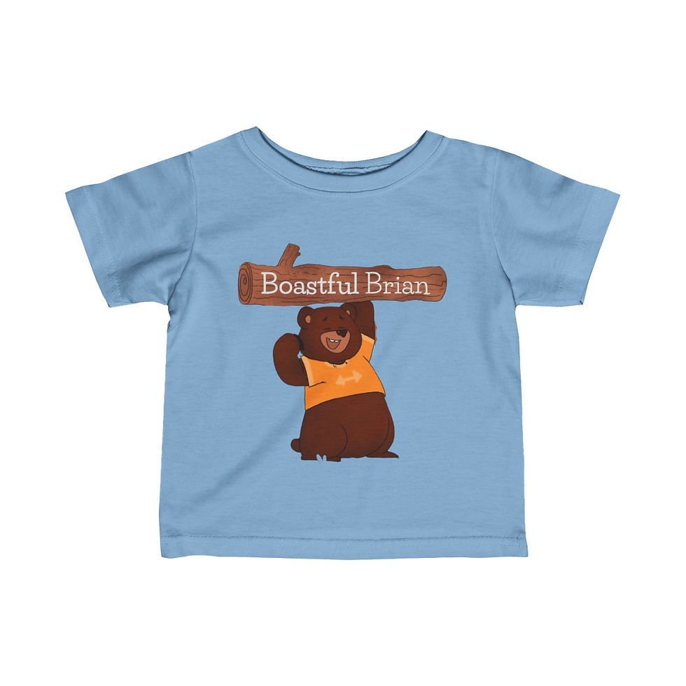 Thumbnail: Boastful Brian - Infant Fine Jersey Tee