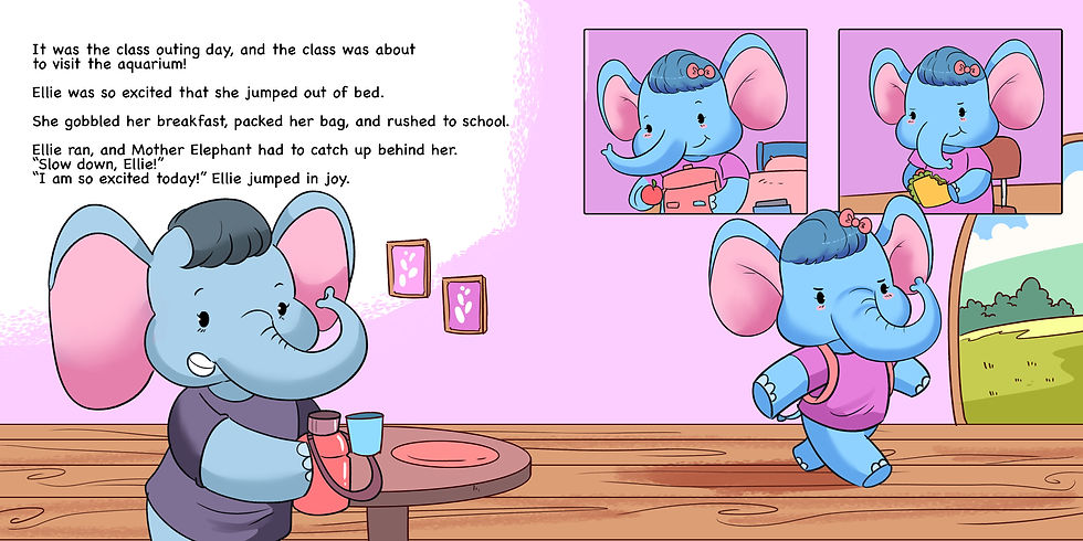 Thumbnail: Energetic Ellie (An Alphabet Series of Animals Book 5)