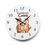 Thumbnail: Considerate Caleb - Acrylic Wall Round Clock (Front)