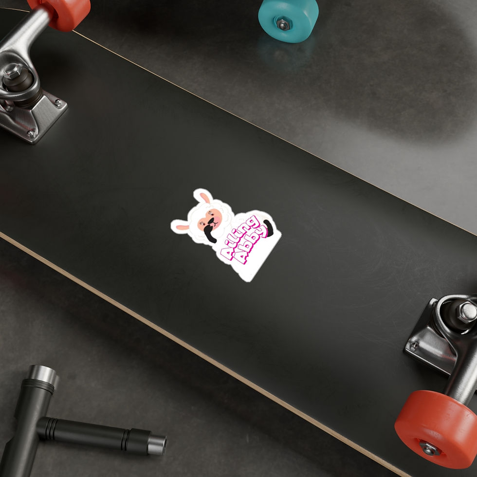 Thumbnail: Ailing Abby - Kiss-Cut Vinyl Decals
