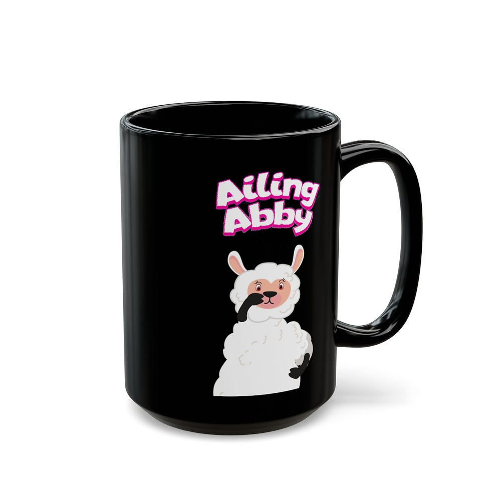Thumbnail: Ailing Abby - Black Mug (11oz, 15oz)