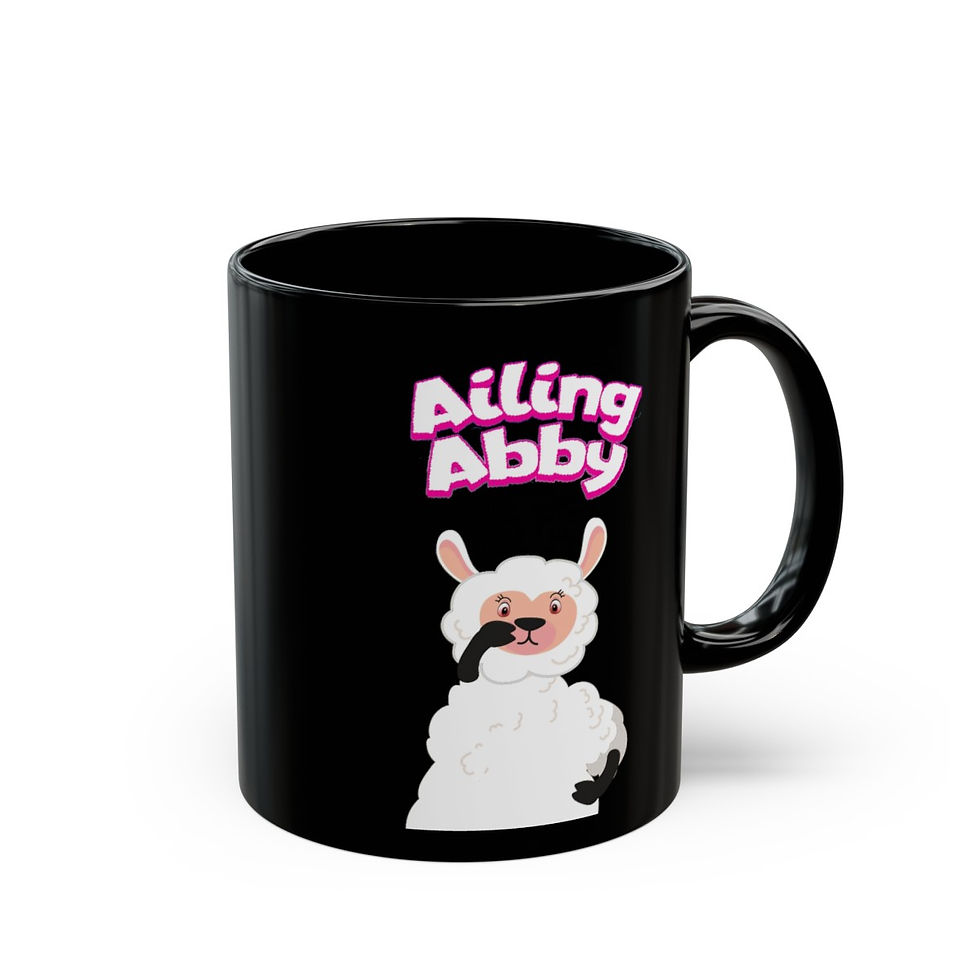 Thumbnail: Ailing Abby - Black Mug (11oz, 15oz)