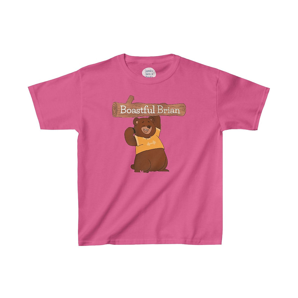 Thumbnail: Boastful Brian - Kids Heavy Cotton™ Tee