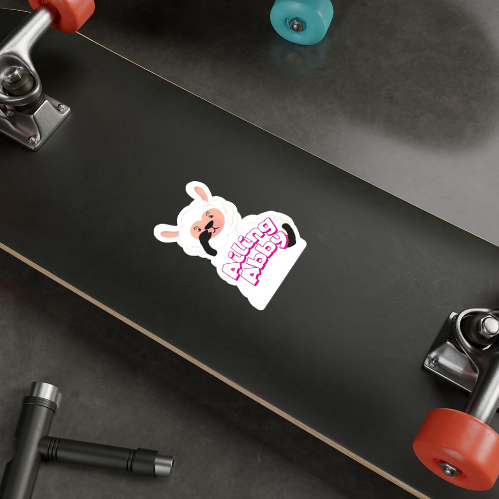 Thumbnail: Ailing Abby - Kiss-Cut Vinyl Decals