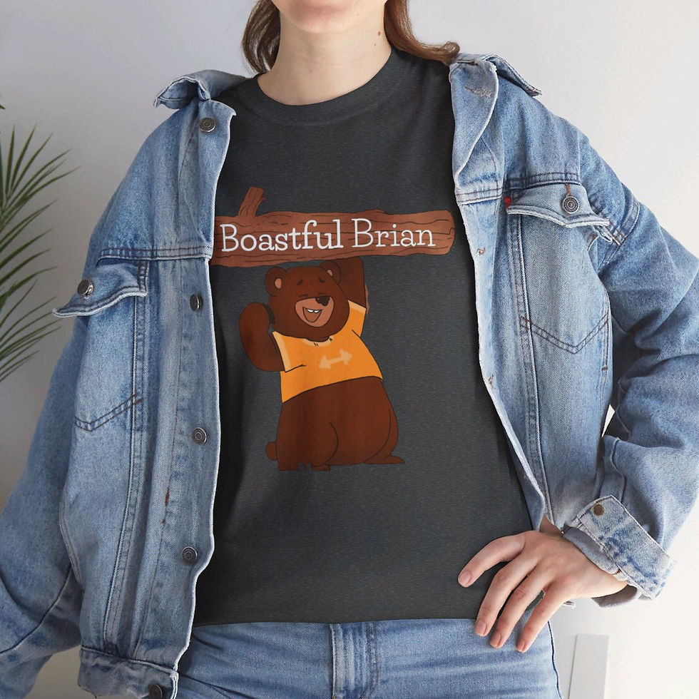 Thumbnail: Boastful Brian - Unisex Heavy Cotton Tee
