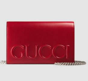Red Gucci Clutch