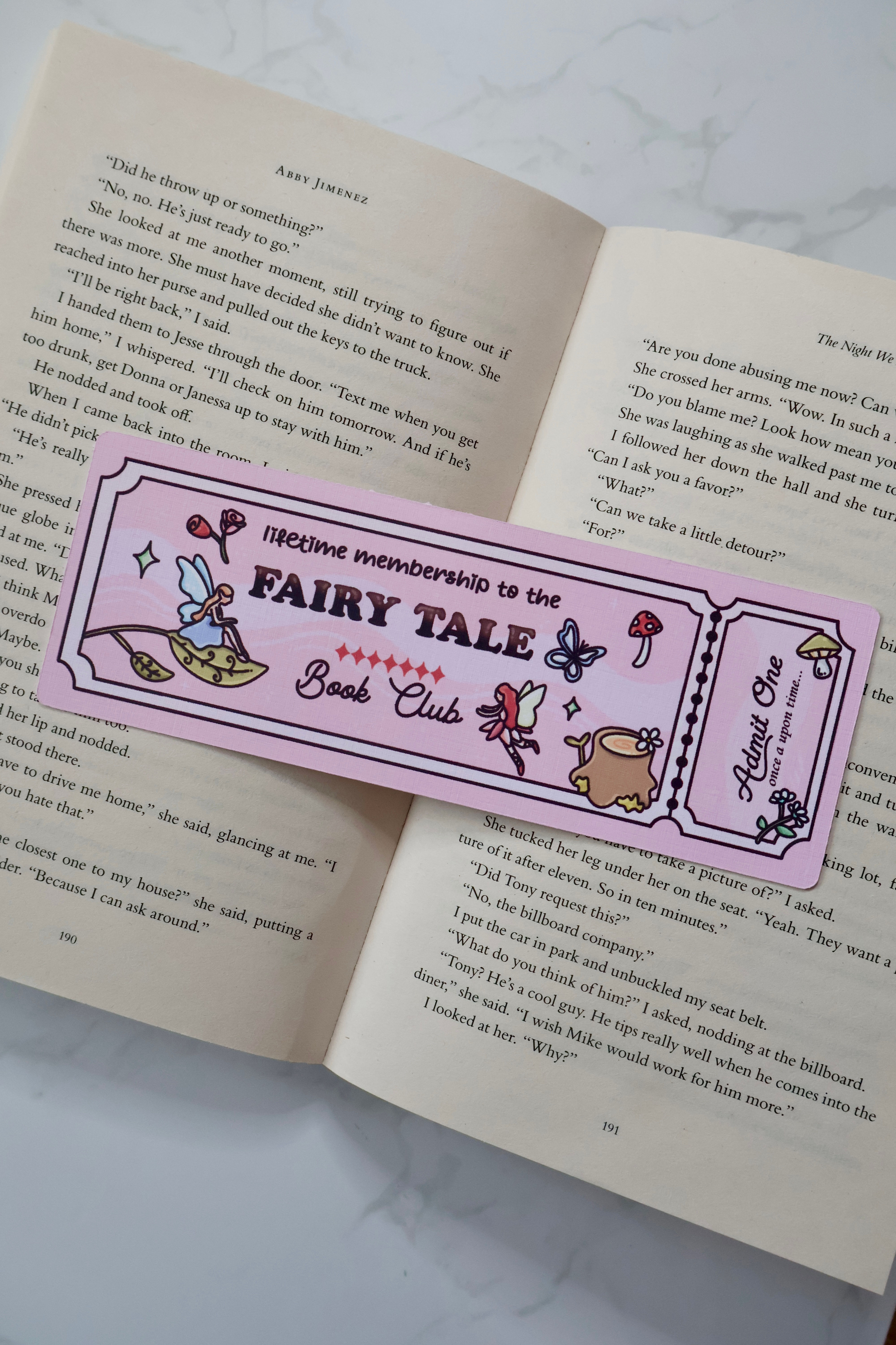 Fairy Tale Bookclub Bookmark