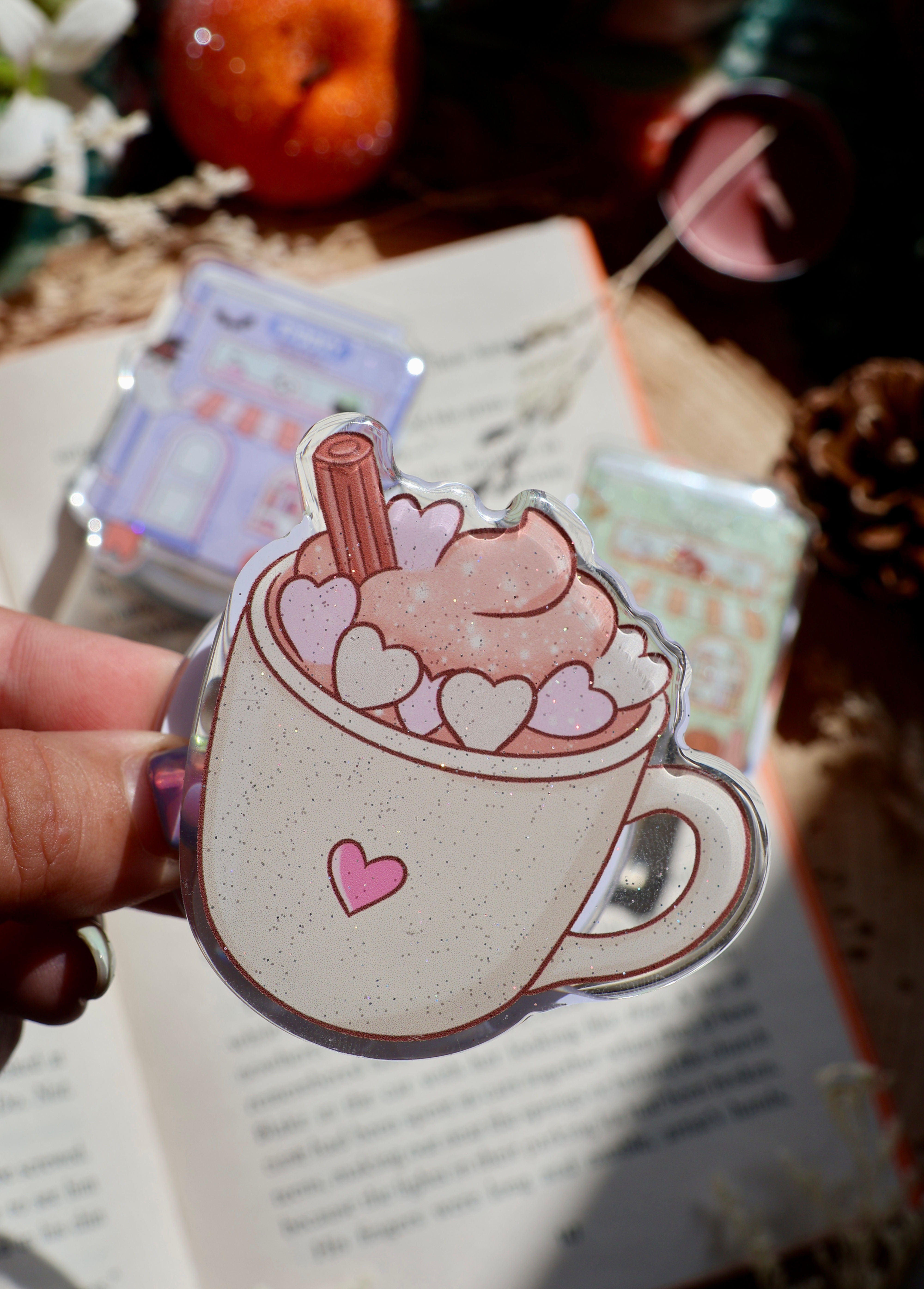 Hot Chocolate E-Reader Grip (MagSafe Compatible)