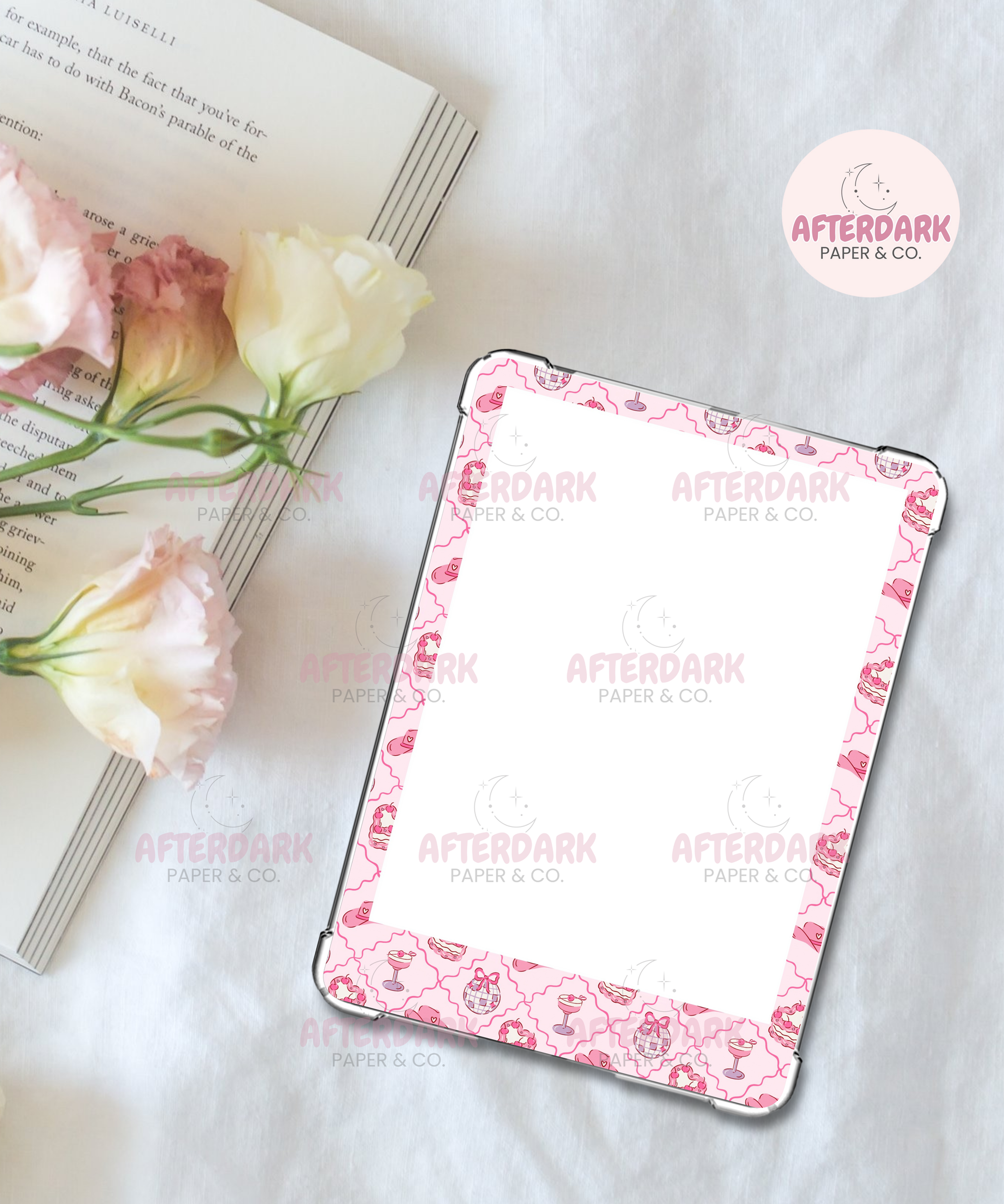 Cowgirl Party Sparkly Kindle Skin