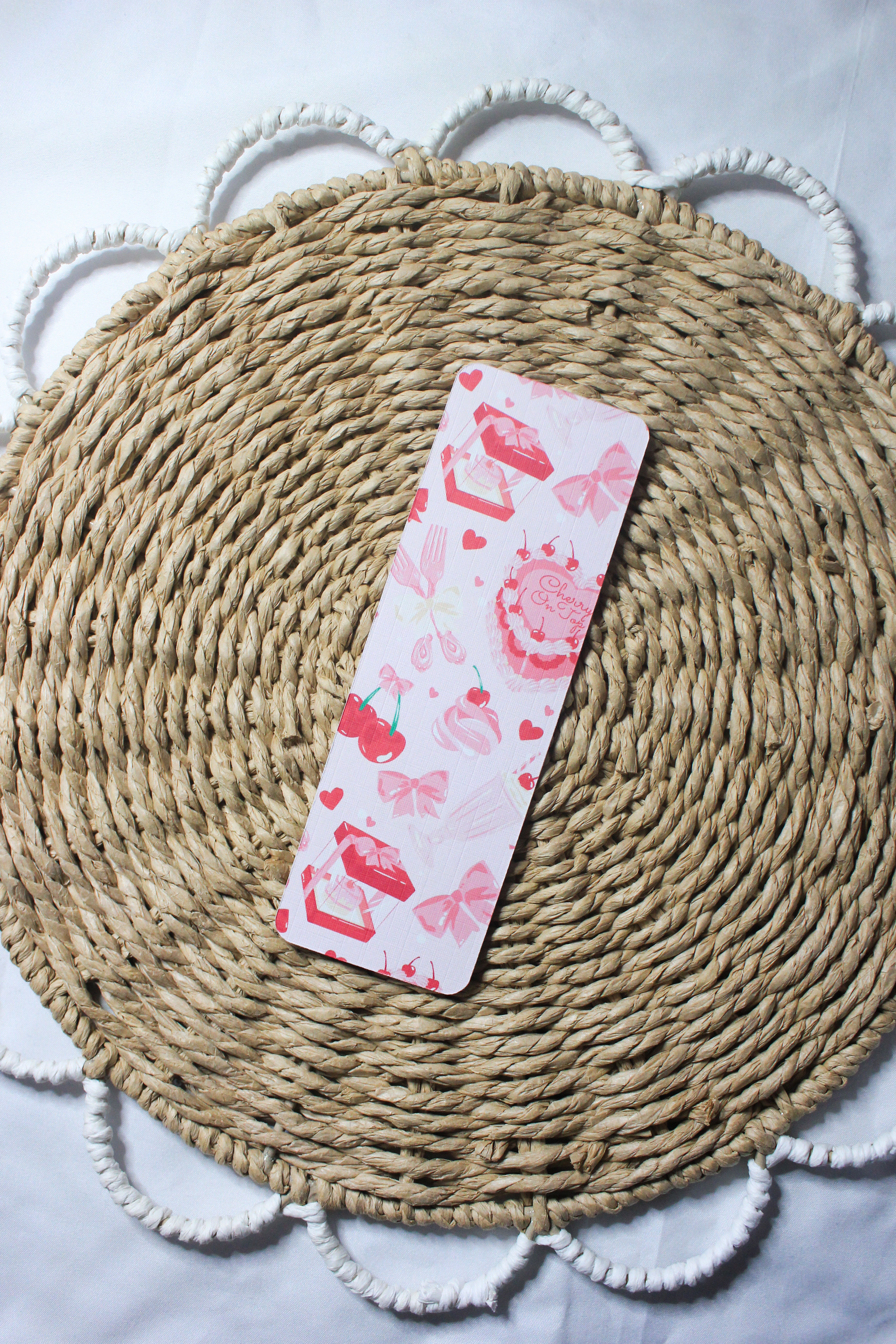 Coquette Cherry Bookmark