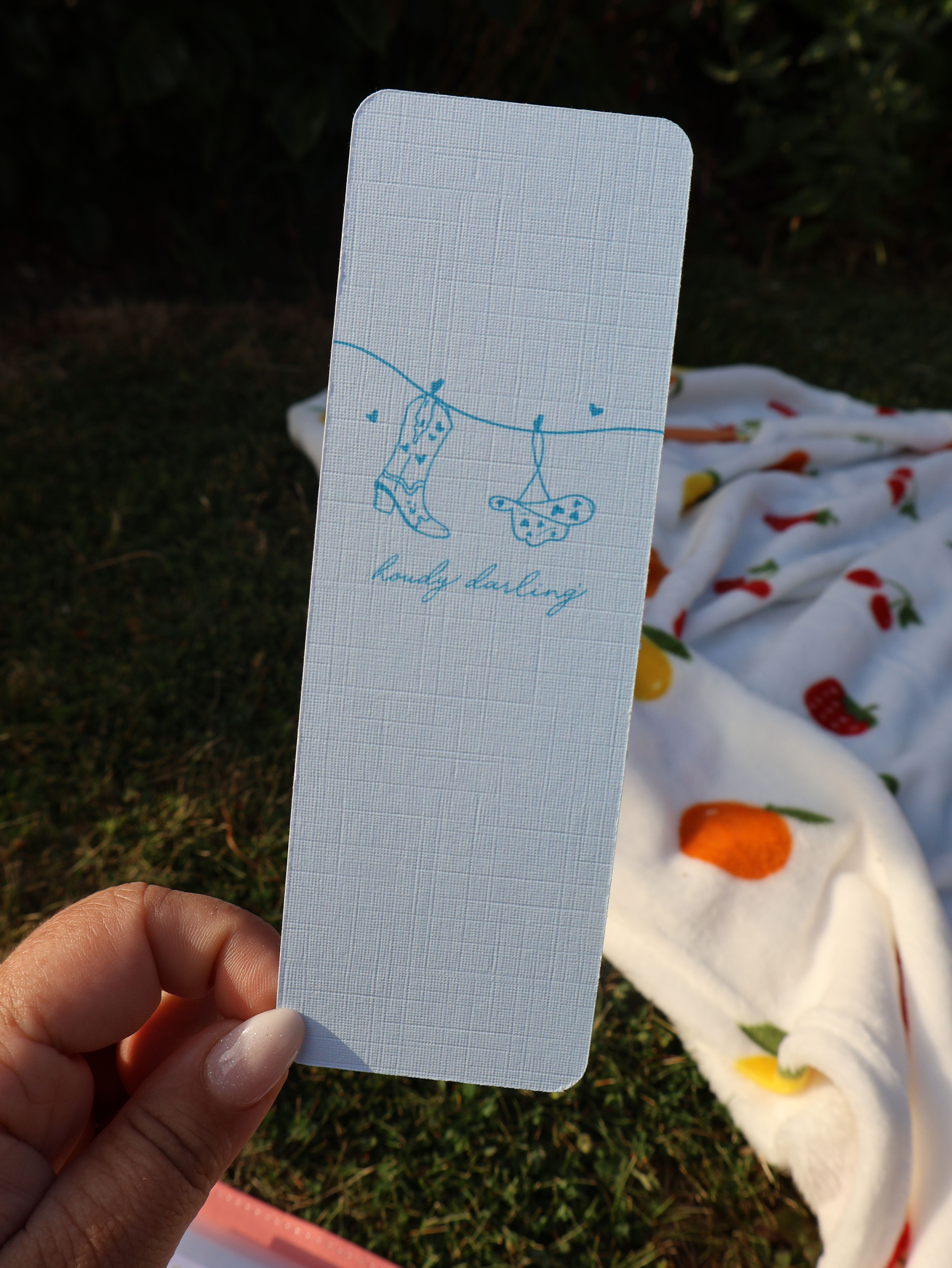 Cowboy Bookmark