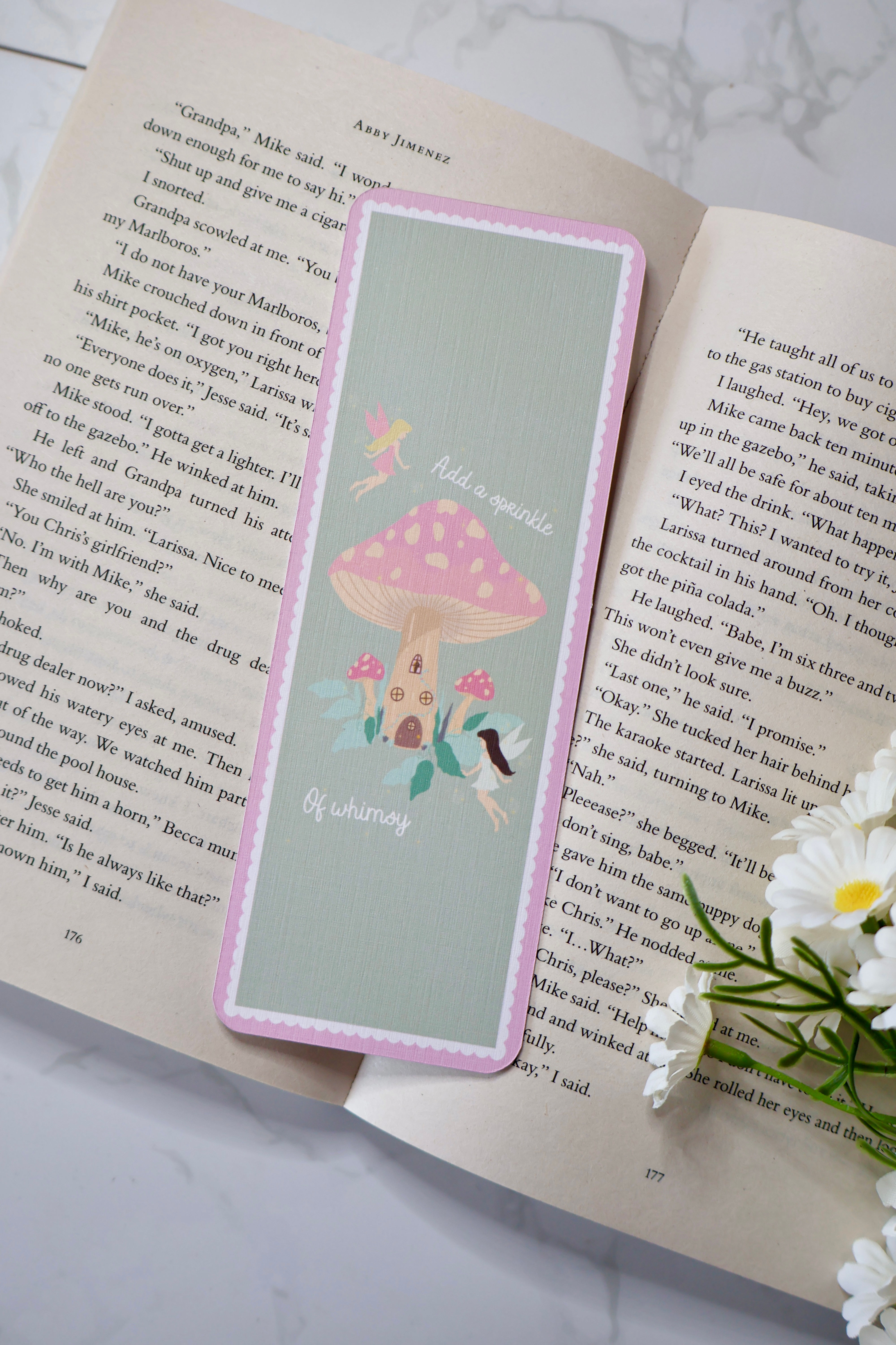 Add a sprinkle of whimsy Bookmark