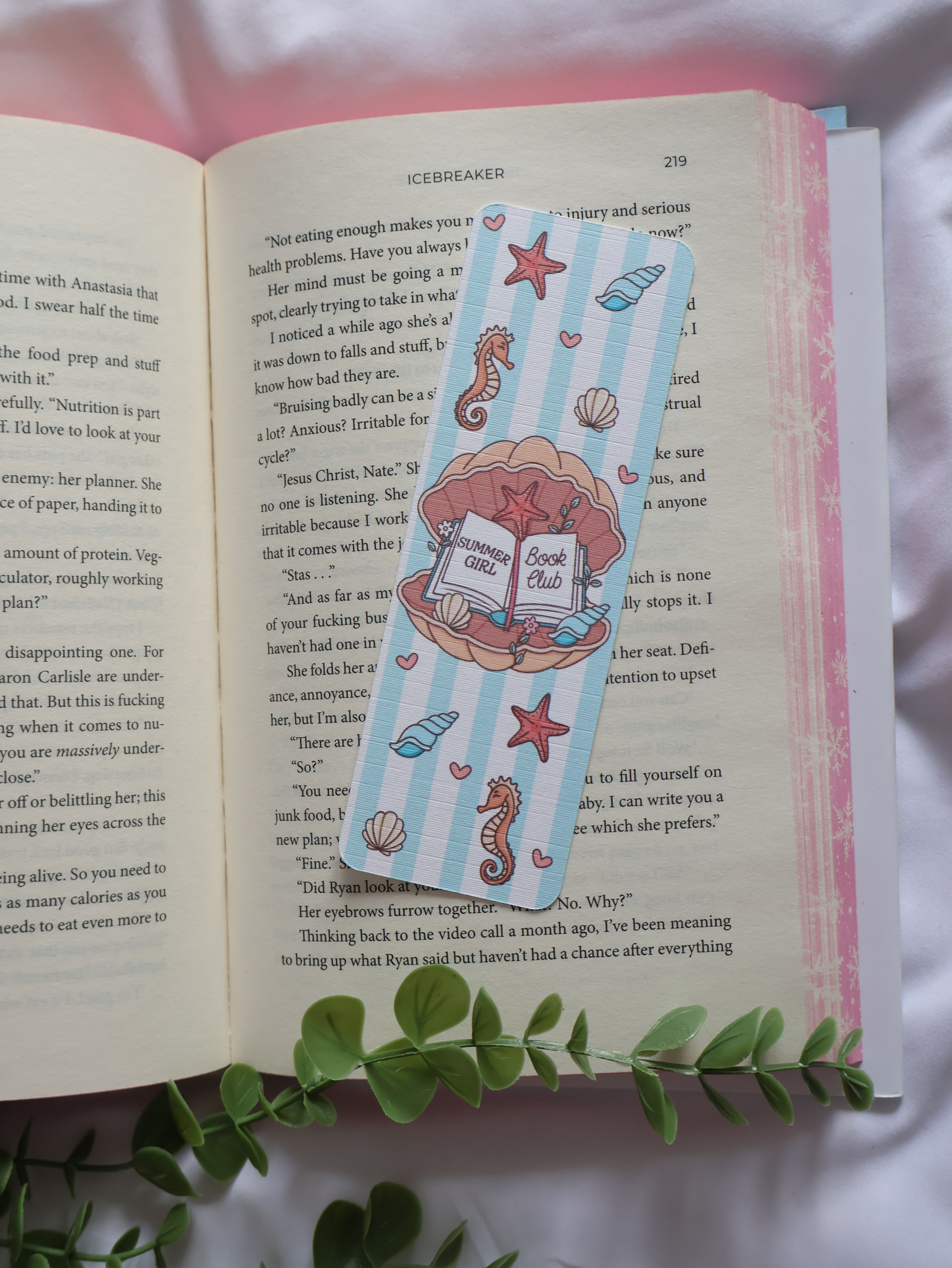 Summer Girl Bookmark