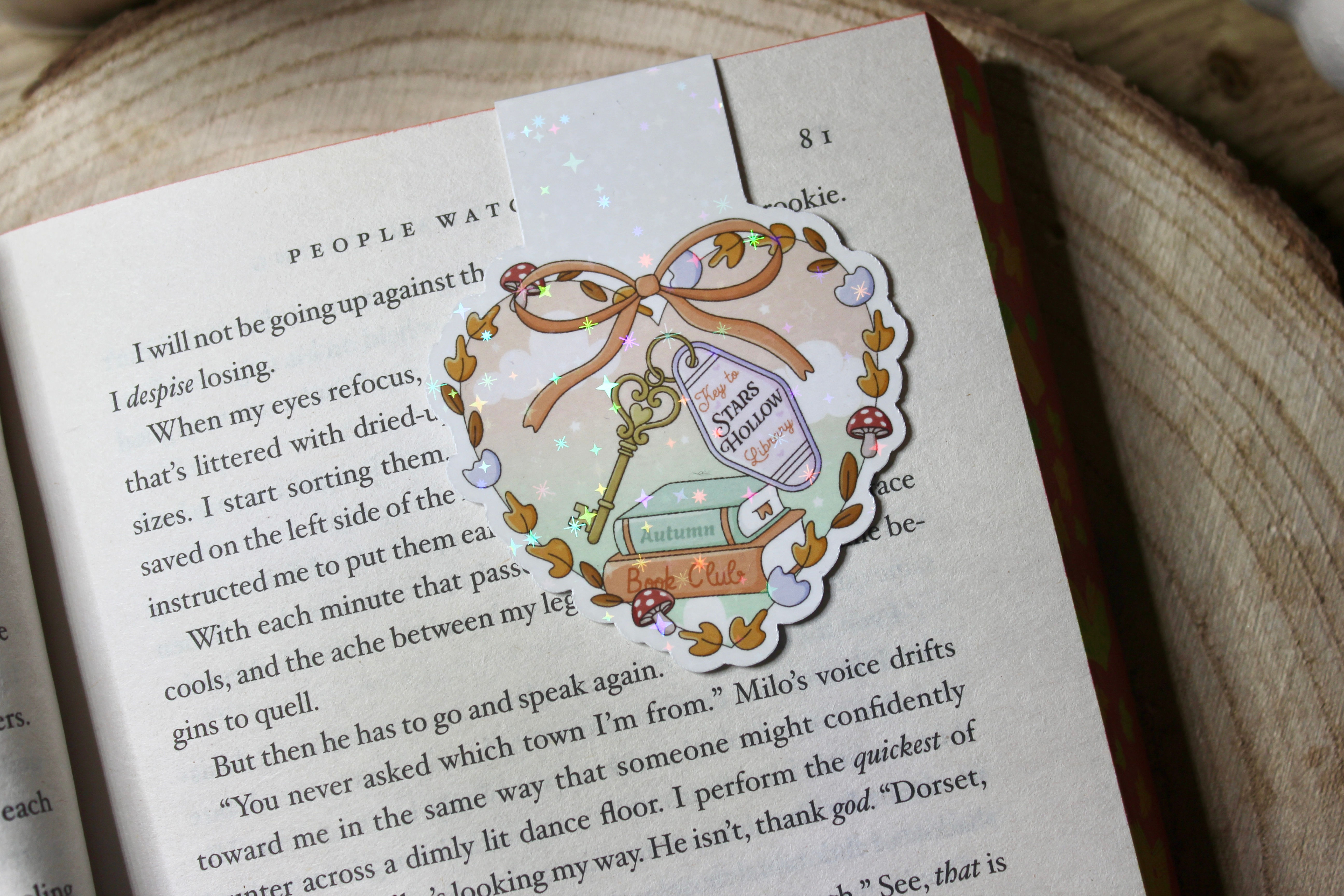 Stars Hollow Magnetic Bookmark