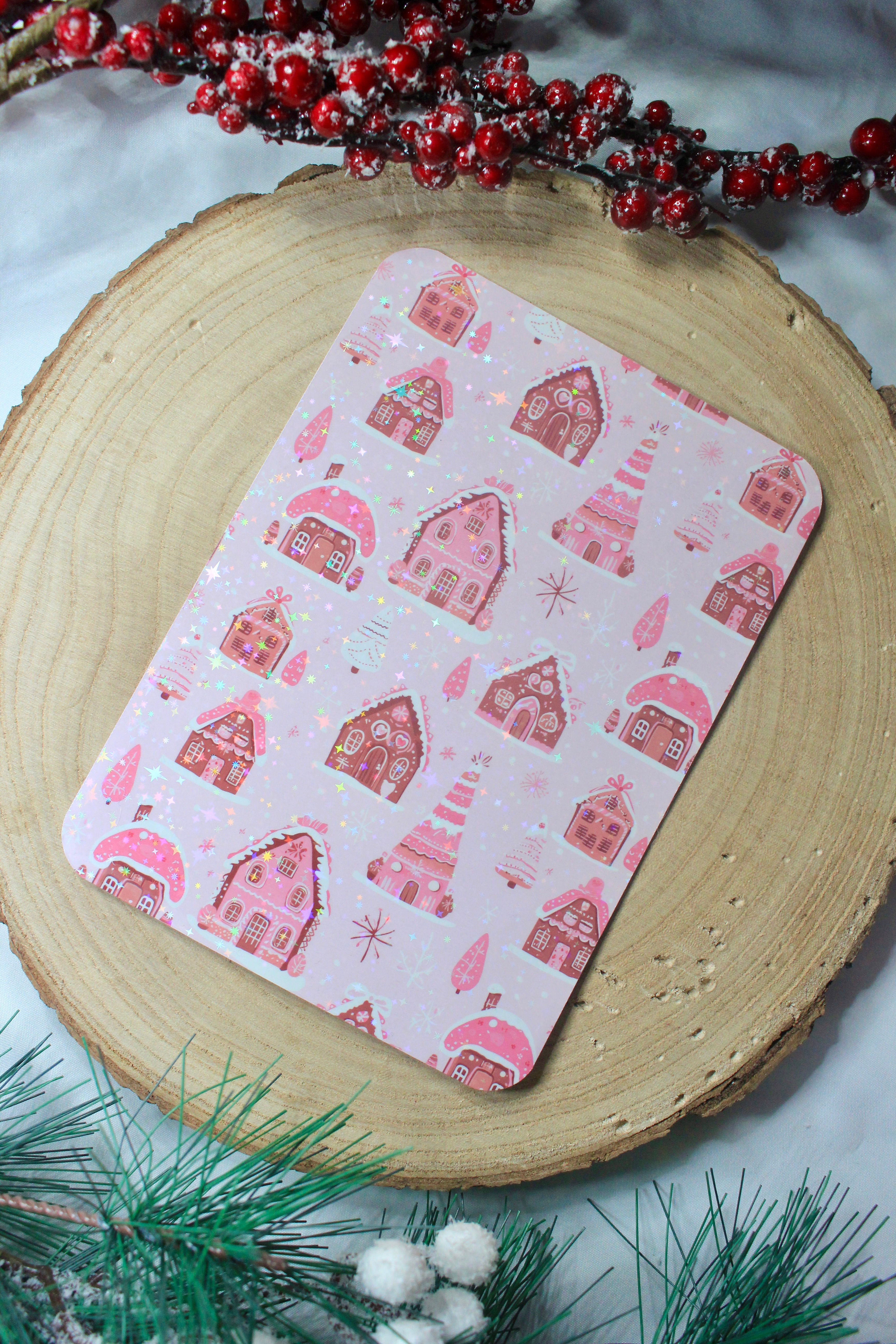 Christmas Gingerbread Houses Kindle Insert