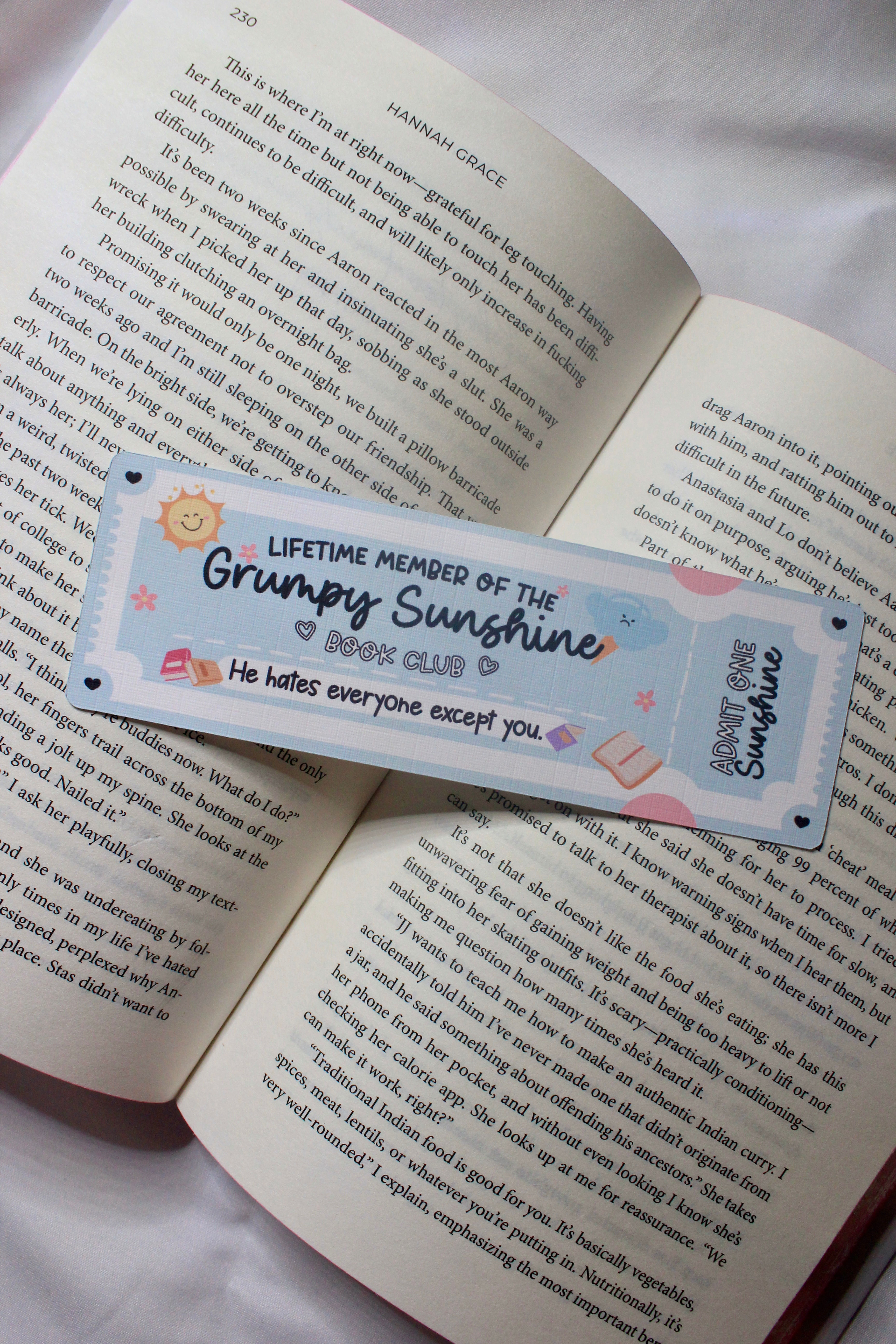 Grumpy Sunshine Bookmark