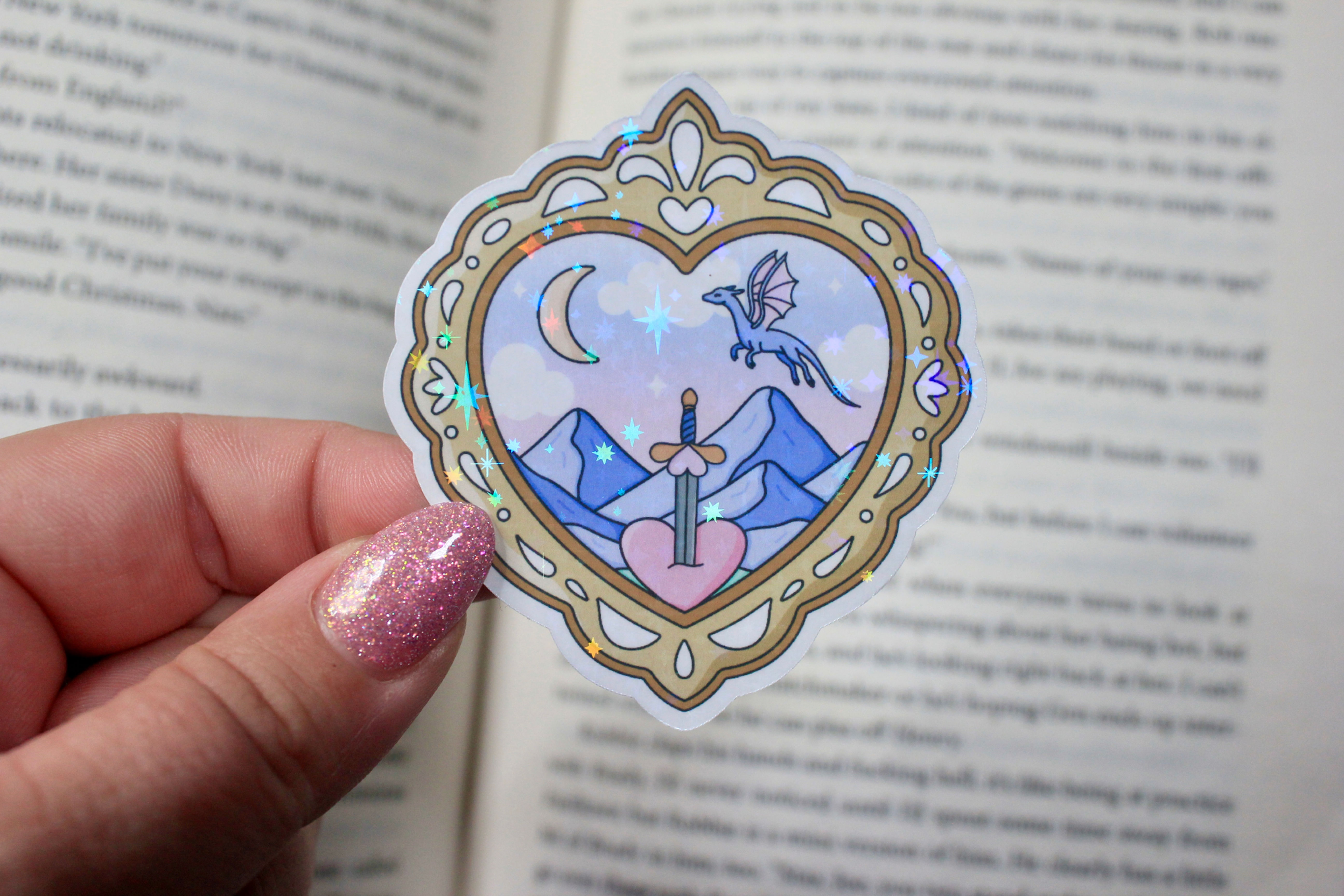 Fantasy Sparkly Sticker