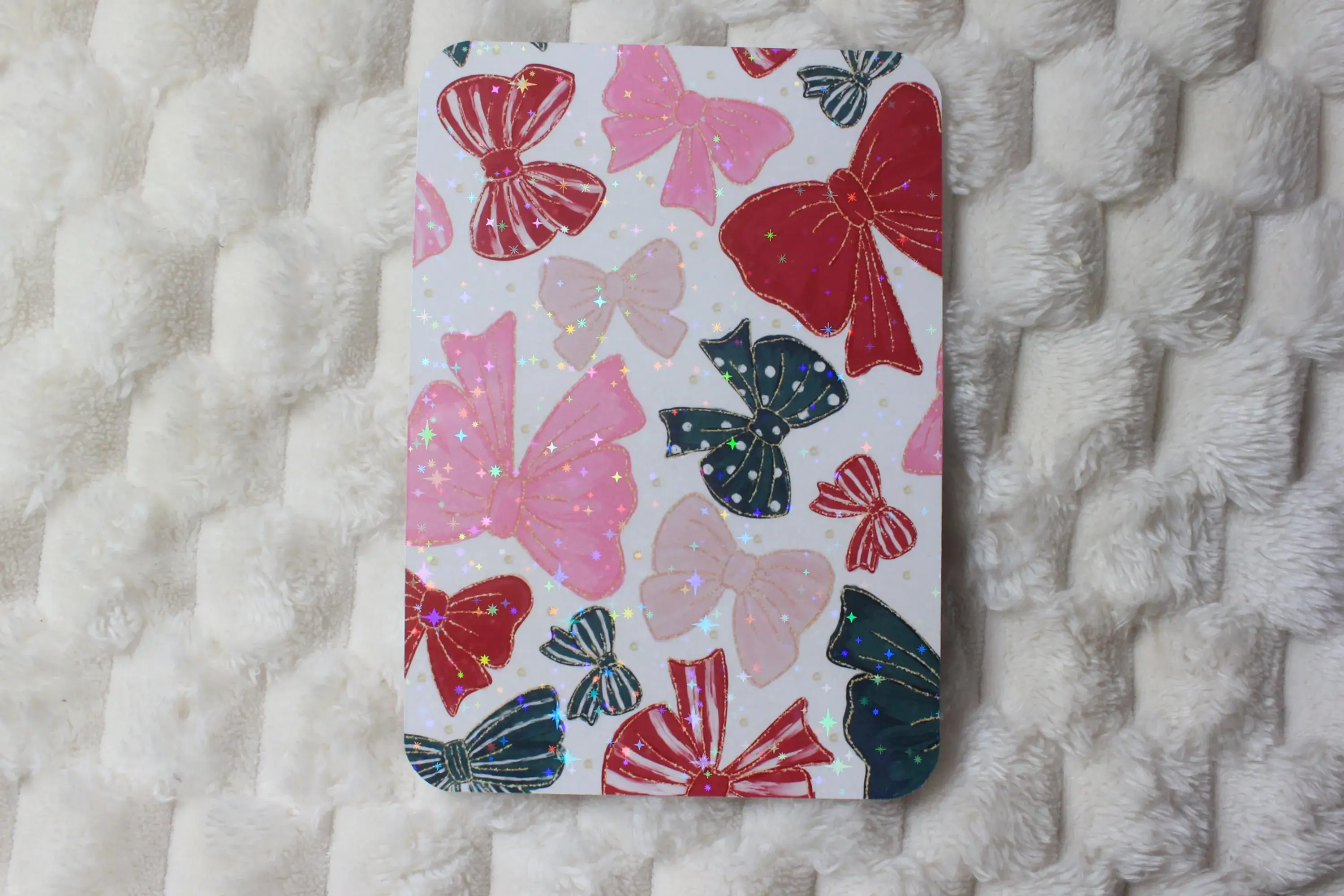 Christmas Bows Kindle Insert
