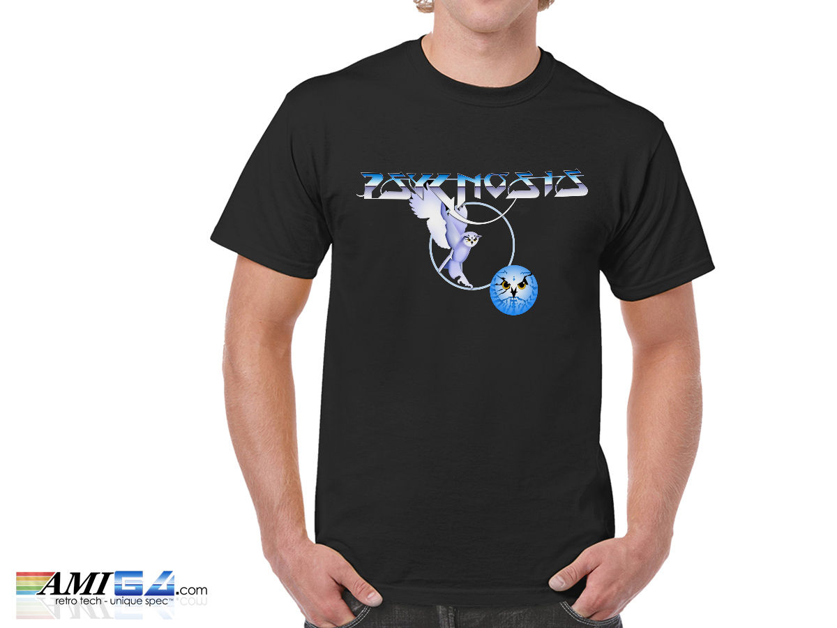 Amiga Psygnosis Owl Design T-Shirt